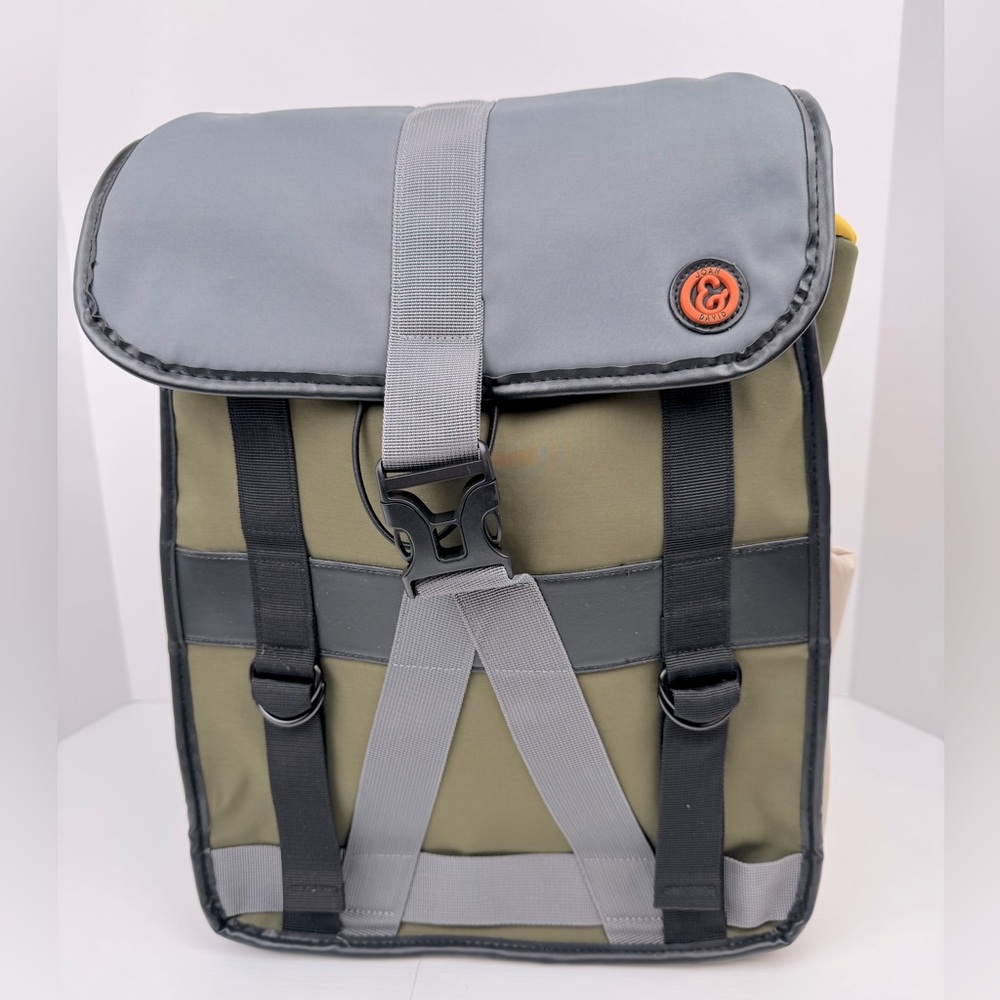 Joan & David Backpack Unisex School Hiking Travel Outdoors Gym Bag Daypack Green